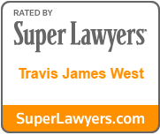 Travis James West Superlawyers Badge